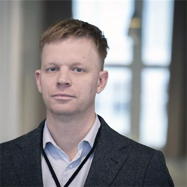 Andreas Larsson, programchef på Försäkringskassan. 