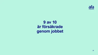Citatsida med blå text och grön bakgrund.