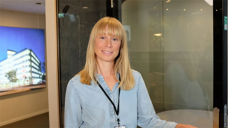 Emma Nordström, projektledare och hållbarhetssamordnare på Afa Fastigheter.