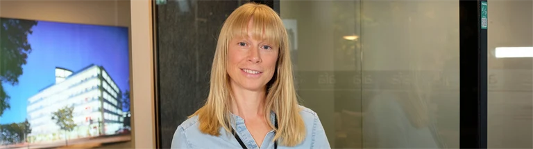 Emma Nordström, projektledare och hållbarhetssamordnare på Afa Fastigheter.