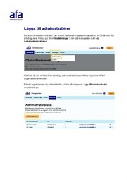 Omslag för Hantera administratörer