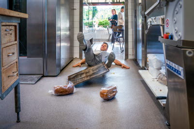 Cafépersonal faller