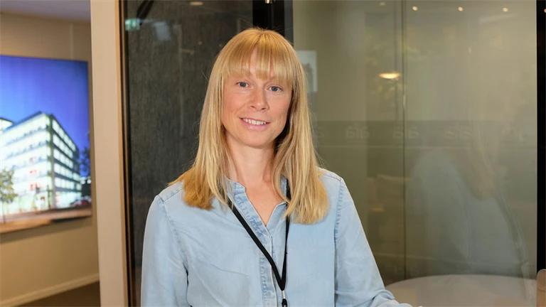 Emma Nordström, projektledare och hållbarhetssamordnare på Afa Fastigheter.
