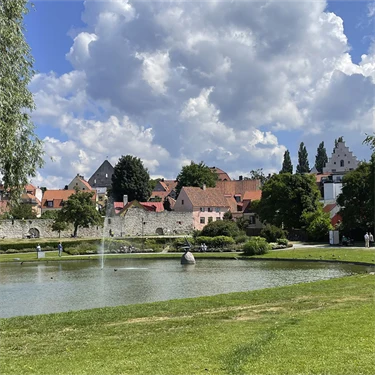 Almedalsparken i Visby