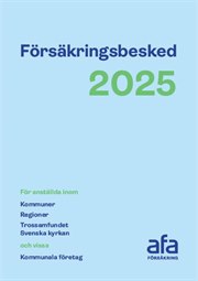 Omslag till Försäkringsbesked KR