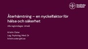 C – Arbetstider och återhämtning