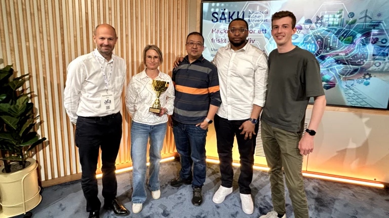 Vinnare Hackathon för ett friskt arbetsliv
