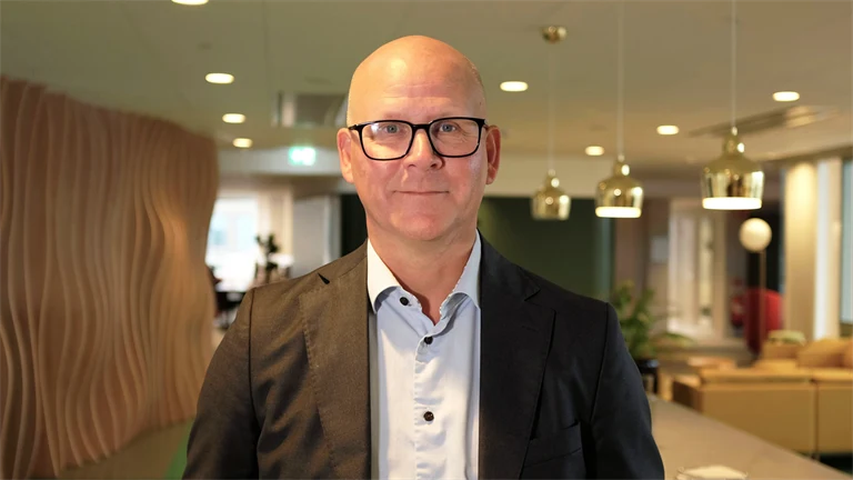 Patrik Grönlund, chef för avdelningen Infrastruktur, IT-tjänster och support på Afa Försäkring och initiativtagare till arbetet med Hållbar IT.