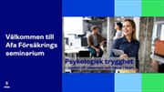 Psykologiskt trygghet presentationsbilder