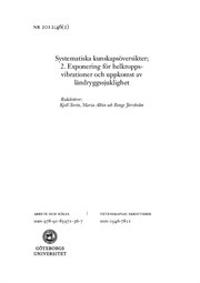 Omslag för kunskapsöversikt - Exponering för helkroppsvibrationer och uppkomst av ländryggssjuklighet 