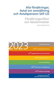Omslag till Försäkringsvillkor och bestämmelser 2023