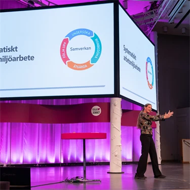 Cecilia Österman, doktor i sjöfartsvetenskap, pratar arbetsmiljö på Gilla Jobbet.