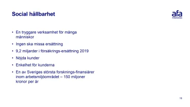 Slide med punktlista.