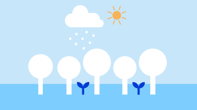 (png) Vinterbild med snötäckta träd