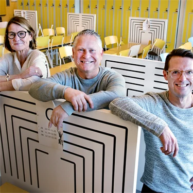 Biträdande rektorerna Katarina Hagman, Ronny Axberg och Håkan Danielsson Nyberg stöttar sina lärarkollegor och kan bland annat delta i träffar med vårdnadshavare om det behövs.