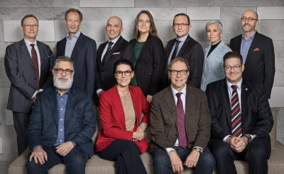 Företagsledningen på Afa Försäkring.