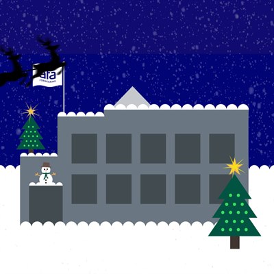 Animerad julhälsning