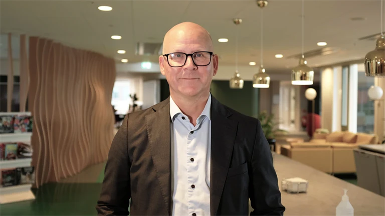 Patrik Grönlund, chef för Infrastruktur, IT-tjänster och support på Afa För­säkring. 