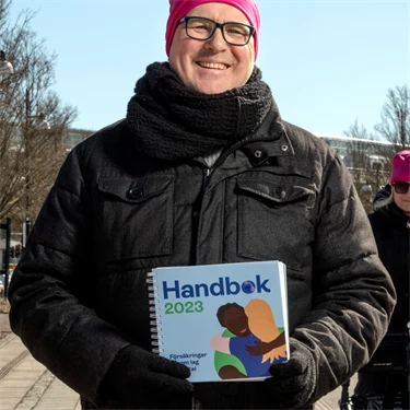Johan Hult, försäkringsinformatör Skövde kommun.