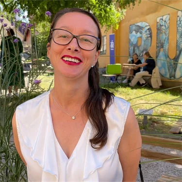 Forskaren Rachael Tripney Berglund.