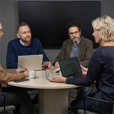 Samtal på kontor