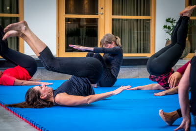 Kontorspersonal får judoinspirerad fallträning